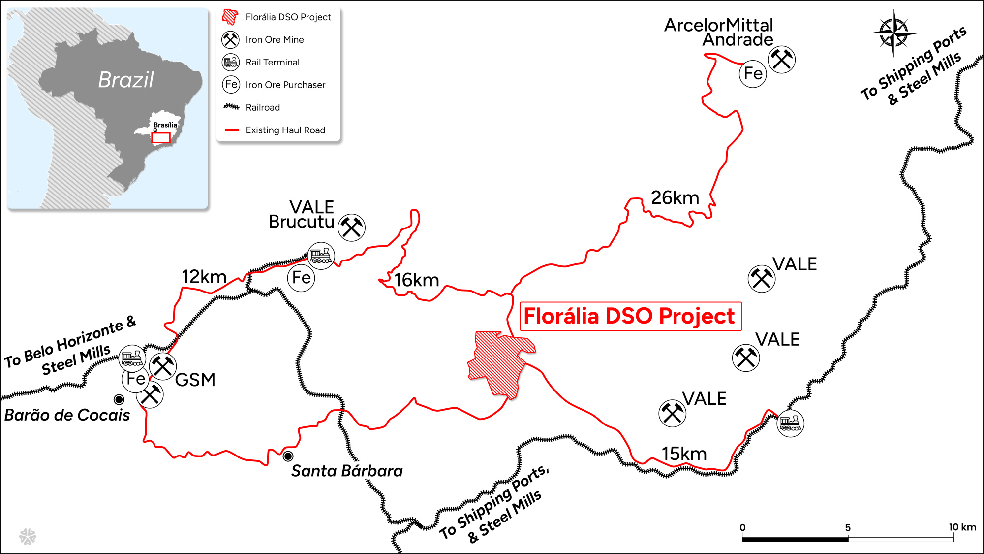 Dso Map Florália High Purity Iron - Max Resource Corp. (MAX.V)