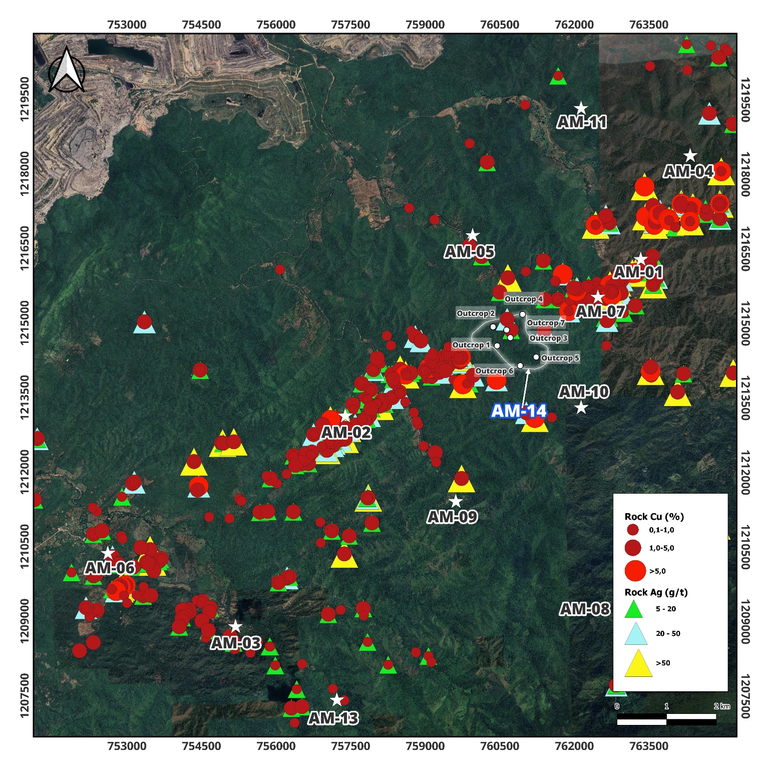 A map of mountains with red and yellow triangles

Description automatically generated